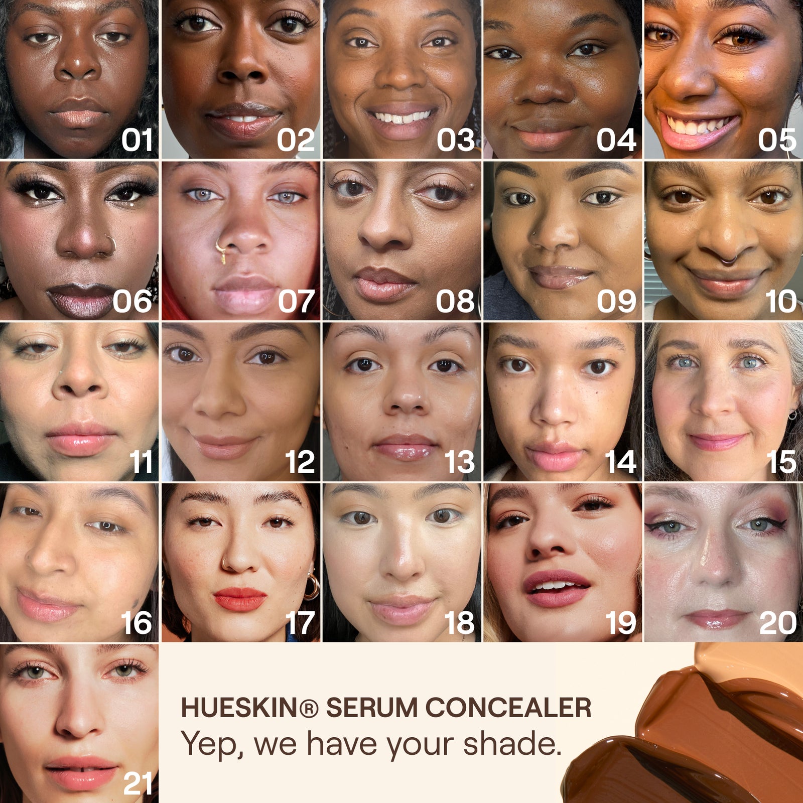 Hueskin Hydrating Serum Concealer