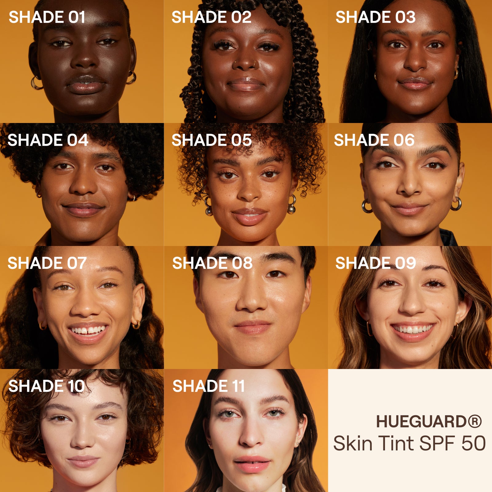 Hueguard® Skin Tint SPF 50 Mineral Sunscreen Broad Spectrum