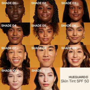 Hueguard® Skin Tint SPF 50 Mineral Sunscreen Broad Spectrum